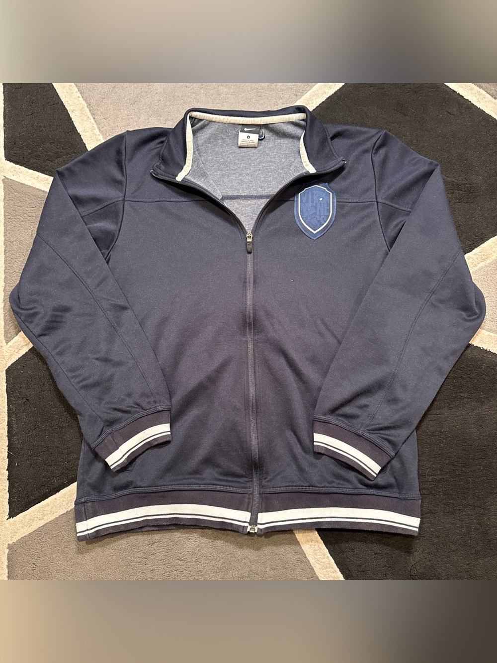 Y2K Nike LeBron James “Witness” Lion Crest Full Zip Track Jacket